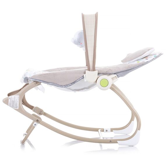 Scaunel balansoar Chipolino Dolce lion, Culoare: Gri - poza 5 - ExclusivMAG.ro