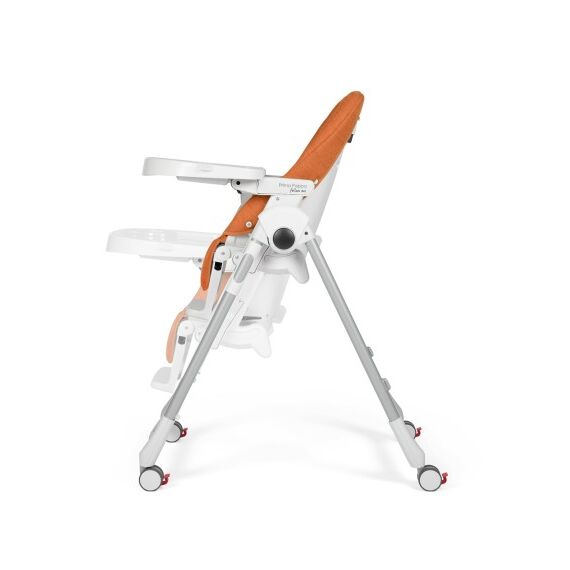 Scaun de masa 2 in 1 Peg Perego Prima Pappa Zero Follow Me, 0-15 Kg, Wonder Orange, Culoare: Portocaliu - poza 5 - ExclusivMAG.ro