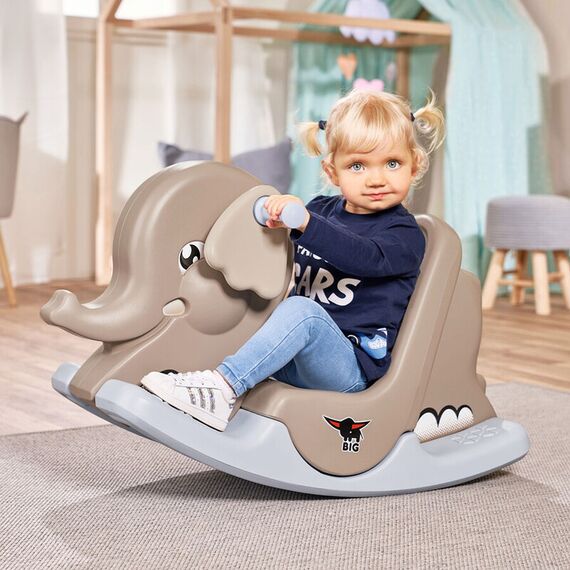Balansoar Big Rocking Elephant grey - poza 7 - ExclusivMAG.ro