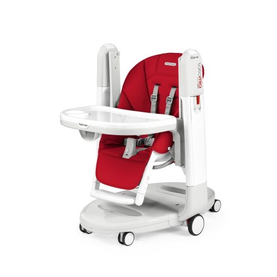 Scaun de masa 3 in 1 Peg Perego Tatamia Follow Me, 0-15 Kg, Fragola, Visiniu, Culoare: Rosu - poza 3 - ExclusivMAG.ro