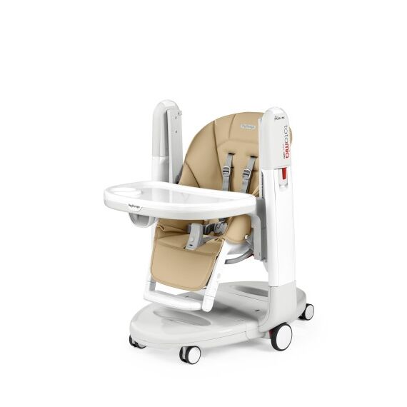 Scaun de masa 3 in 1 Peg Perego Tatamia Follow Me, 0-15 Kg, Paloma, Bej, Culoare: Crem - poza 3 - ExclusivMAG.ro