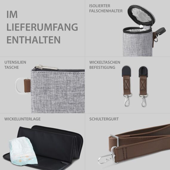 Geanta Urban Graphite grey Abc Design, Culoare: Gri deschis - poza 5 - ExclusivMAG.ro