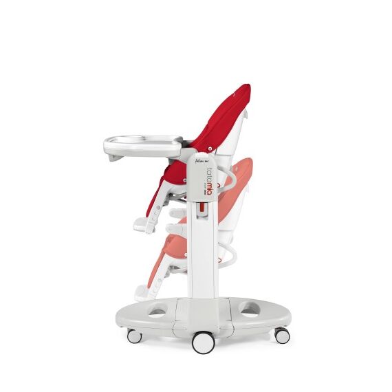 Scaun de masa 3 in 1 Peg Perego Tatamia Follow Me, 0-15 Kg, Fragola, Visiniu, Culoare: Rosu - poza 5 - ExclusivMAG.ro