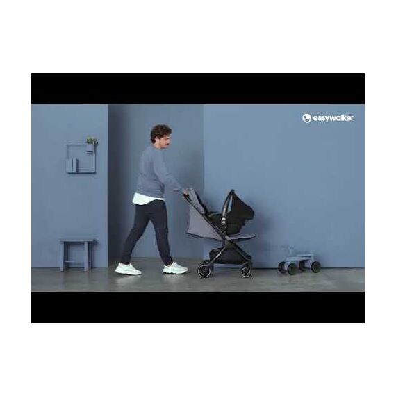 Carucior Easywalker Jackey Marble Grey, Culoare: Gri - poza 7 - ExclusivMAG.ro