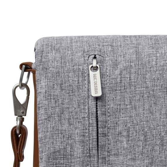 Geanta Urban Graphite grey Abc Design, Culoare: Gri deschis - poza 2 - ExclusivMAG.ro