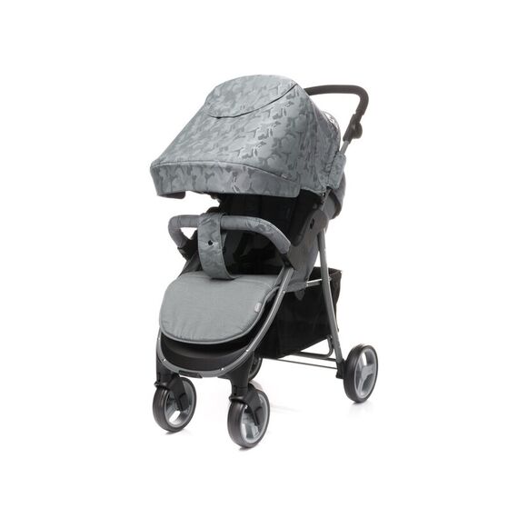 Carucior sport 4Baby RAPID UNIQUE Ashy, Culoare: Gri - poza 2 - ExclusivMAG.ro