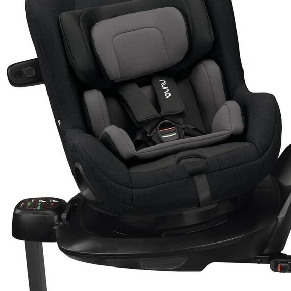 Scaun auto rotativ Nuna i-Size TODL next Caviar, 40-105 cm, Culoare: Negru, Grupa: 0-18kg (0 luni - 4 ani) - poza 10 - ExclusivMAG.ro