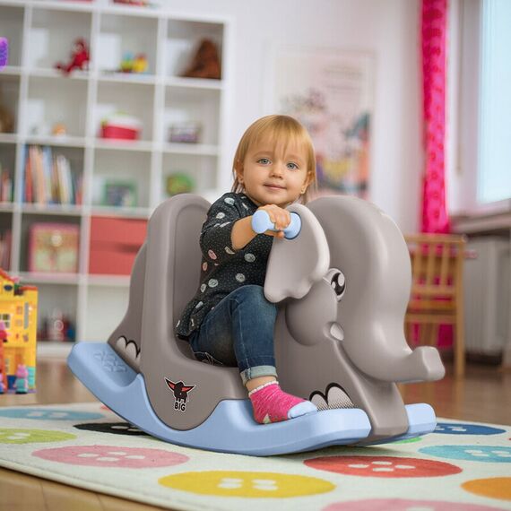 Balansoar Big Rocking Elephant grey - poza 6 - ExclusivMAG.ro