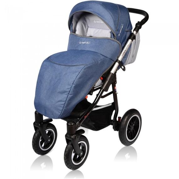 Carucior Vessanti Crooner Prestige 2 In 1 Blue, Culoare: Albastru - poza 4 - ExclusivMAG.ro