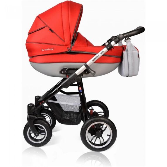 Carucior Vessanti Crooner Prestige 3 In 1 Red, Culoare: Rosu - poza 5 - ExclusivMAG.ro