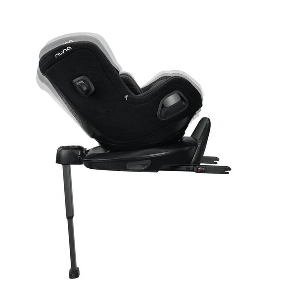 Scaun auto rotativ Nuna i-Size TODL next Caviar, 40-105 cm, Culoare: Negru, Grupa: 0-18kg (0 luni - 4 ani) - poza 4 - ExclusivMAG.ro