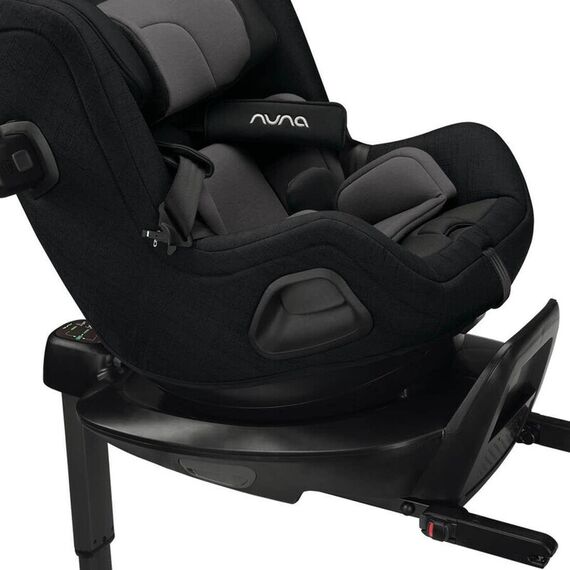 Scaun auto rotativ Nuna i-Size TODL next Caviar, 40-105 cm, Culoare: Negru, Grupa: 0-18kg (0 luni - 4 ani) - poza 9 - ExclusivMAG.ro