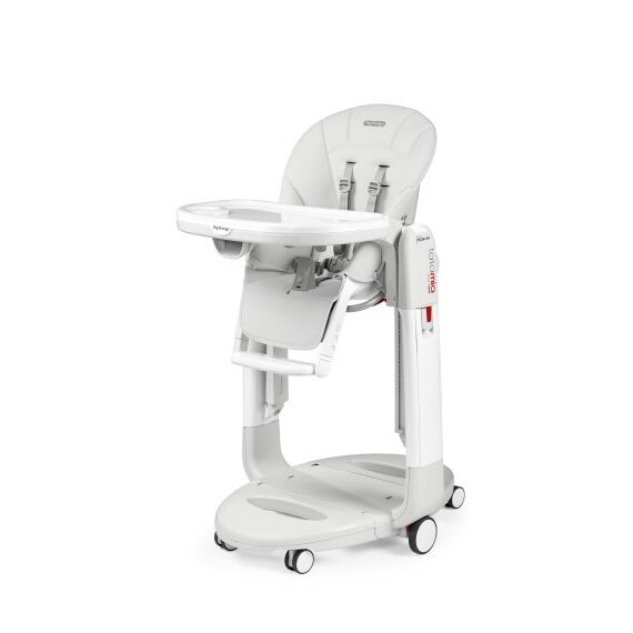Scaun de masa 3 in 1 Peg Perego Tatamia Follow Me, 0-15 Kg, Latte, Alb, Culoare: Alb  - ExclusivMAG.ro
