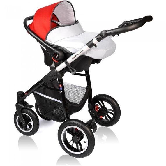 Carucior Vessanti Crooner Prestige 3 In 1 Red, Culoare: Rosu - poza 6 - ExclusivMAG.ro