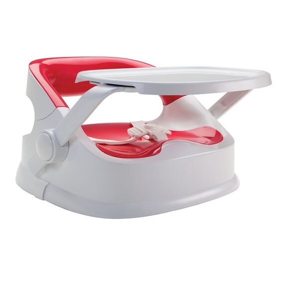 Scaun de Masa Plus Prince Lionheart Squish cu Tavita Fuchsia, Culoare: Rosu  - ExclusivMAG.ro