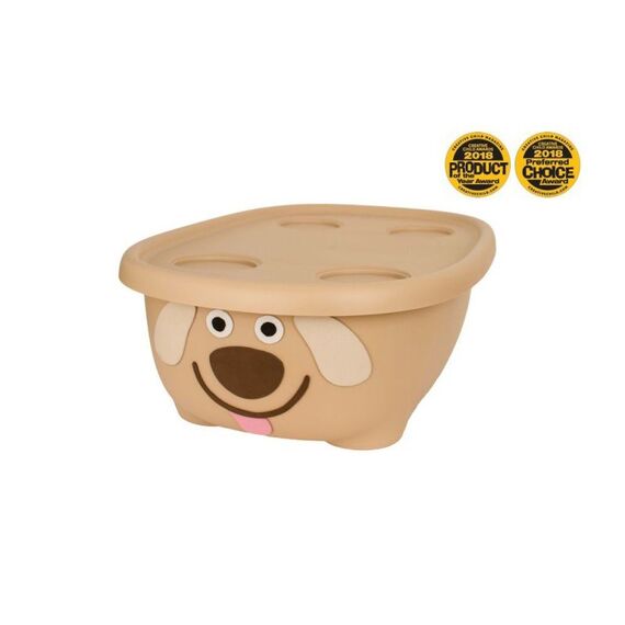 Cadita de Baie cu Suport si Capac Catelus Crem - Prince Lionheart, Culoare: Crem - poza 2 - ExclusivMAG.ro