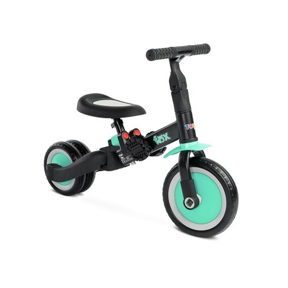 Tricicleta 2 in 1 Toyz FOX Turcoaz, Culoare: Turcoaz - poza 5 - ExclusivMAG.ro