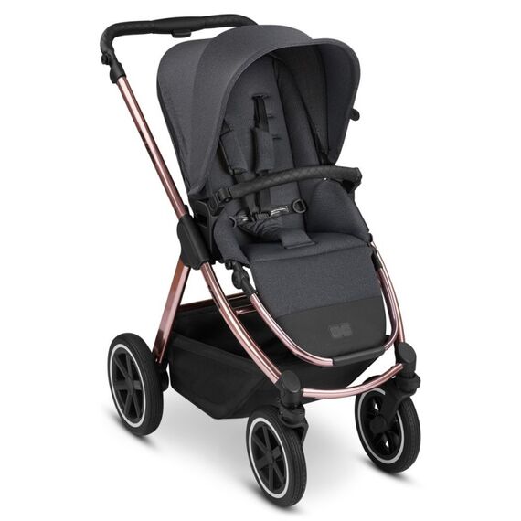 Carucior 2 in 1 Samba Bubble Diamond ABC Design, Culoare: Gri - poza 6 - ExclusivMAG.ro