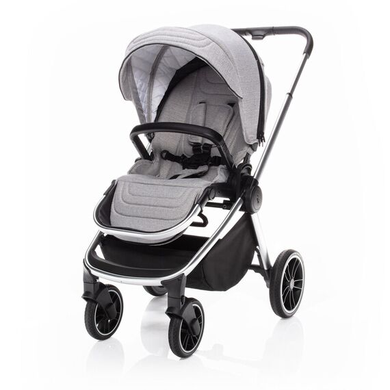 Carucior Zopa Move Silver Grey/Silver, Culoare: Gri - poza 2 - ExclusivMAG.ro