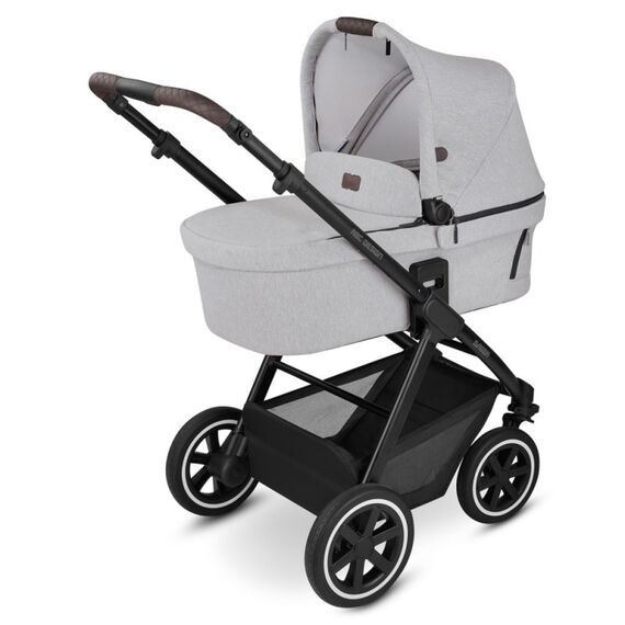 Carucior 2 in 1 Samba Mineral Fashion ABC Design, Culoare: Gri deschis - poza 2 - ExclusivMAG.ro