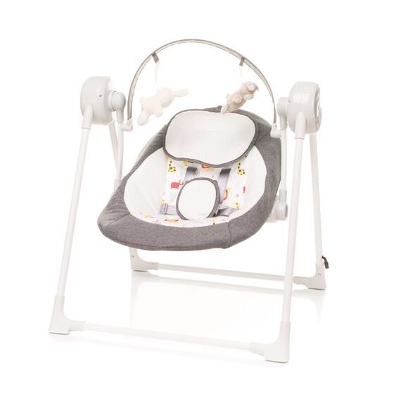 Leagan electric 4Baby SWING Gri, Culoare: Gri deschis  - ExclusivMAG.ro