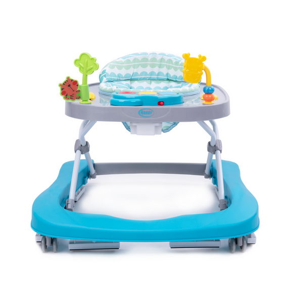 Premergator/impingator 4Baby WALK'N PUSH 2 in 1 Turcoaz, Culoare: Turcoaz - poza 3 - ExclusivMAG.ro