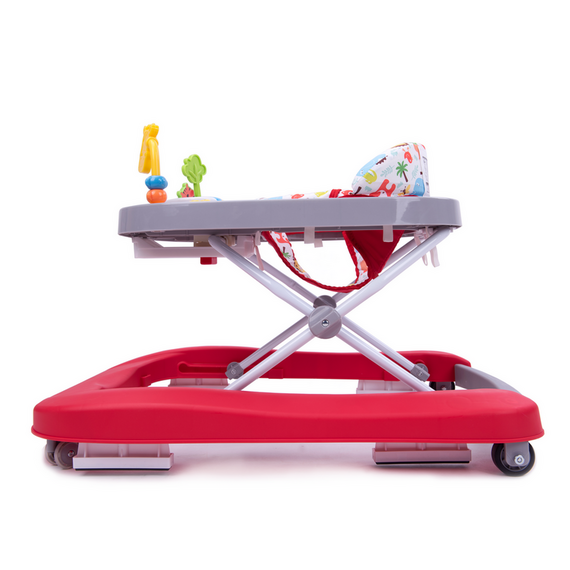 Premergator/impingator 4Baby WALK'N PUSH 2 in 1 Rosu, Culoare: Rosu - poza 2 - ExclusivMAG.ro