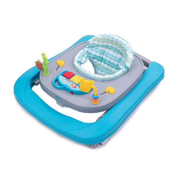 Premergator/impingator 4Baby WALK'N PUSH 2 in 1 Turcoaz, Culoare: Turcoaz - poza 6 - ExclusivMAG.ro