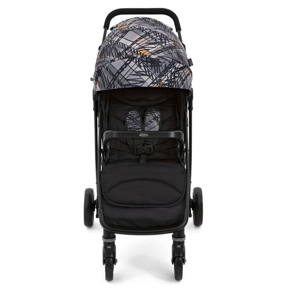 Carucior Graco Breaze Lite 2 Couture Graphite, Culoare: Gri/Negru - poza 2 - ExclusivMAG.ro