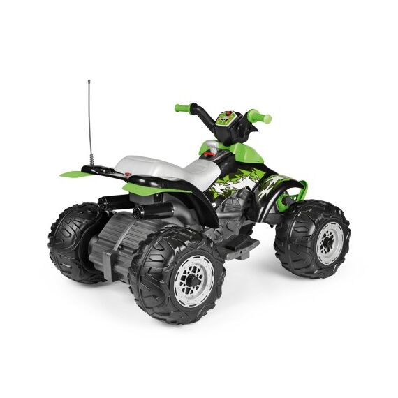 ATV Peg Perego Corral T-Rex, 330W, 12V, 3 ani +, Verde/ Negru, Culoare: Verde, Capacitate acumulator: 12V - poza 3 - ExclusivMAG.ro