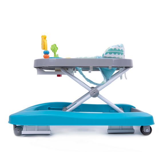 Premergator/impingator 4Baby WALK'N PUSH 2 in 1 Turcoaz, Culoare: Turcoaz - poza 2 - ExclusivMAG.ro