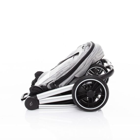 Carucior Zopa Move Silver Grey/Silver, Culoare: Gri - poza 5 - ExclusivMAG.ro