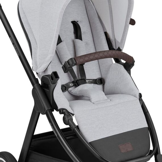 Carucior 2 in 1 Samba Mineral Fashion ABC Design, Culoare: Gri deschis - poza 9 - ExclusivMAG.ro