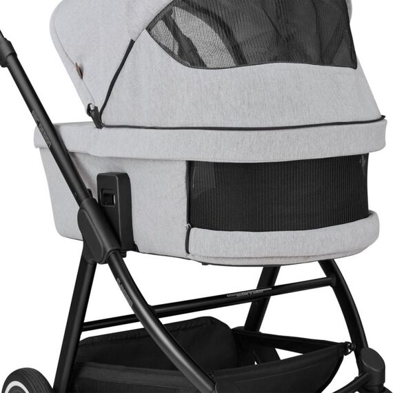 Carucior 2 in 1 Samba Mineral Fashion ABC Design, Culoare: Gri deschis - poza 8 - ExclusivMAG.ro