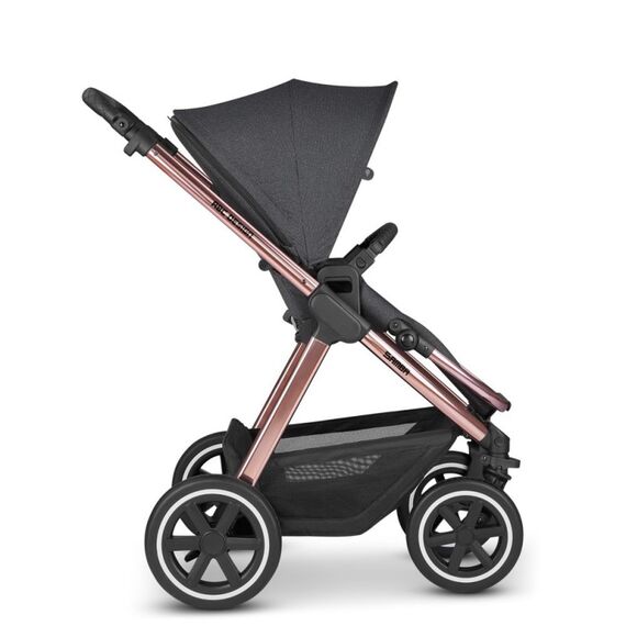 Carucior 2 in 1 Samba Bubble Diamond ABC Design, Culoare: Gri - poza 4 - ExclusivMAG.ro