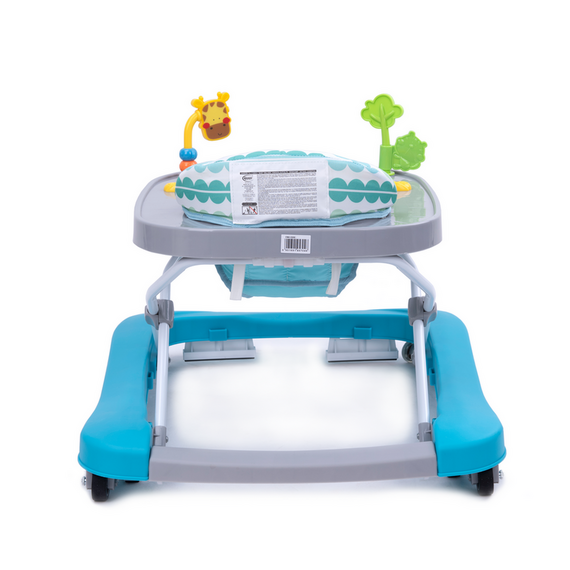 Premergator/impingator 4Baby WALK'N PUSH 2 in 1 Turcoaz, Culoare: Turcoaz - poza 4 - ExclusivMAG.ro