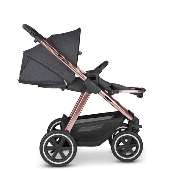 Carucior 2 in 1 Samba Bubble Diamond ABC Design, Culoare: Gri - poza 9 - ExclusivMAG.ro
