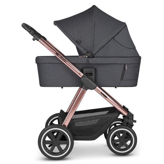 Carucior 2 in 1 Samba Bubble Diamond ABC Design, Culoare: Gri - poza 5 - ExclusivMAG.ro