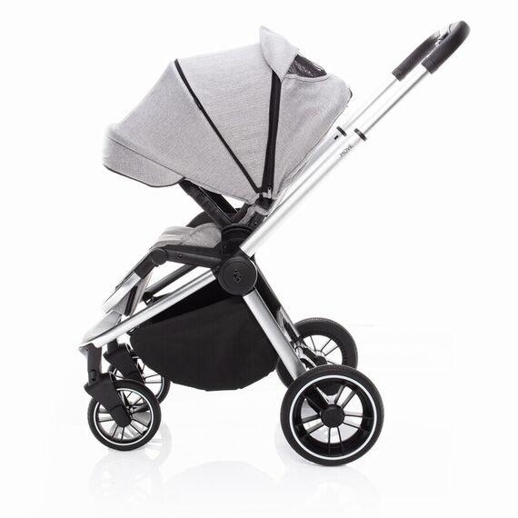 Carucior Zopa Move Silver Grey/Silver, Culoare: Gri - poza 6 - ExclusivMAG.ro