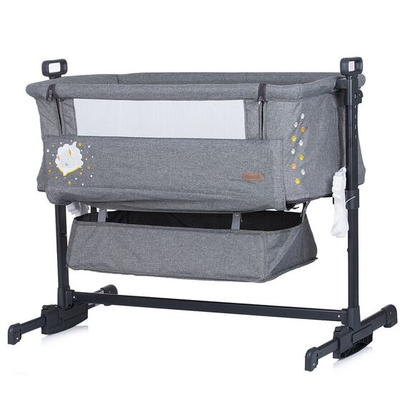 Patut Co-Sleeper Chipolino Close To Me platinum - poza 7 - ExclusivMAG.ro
