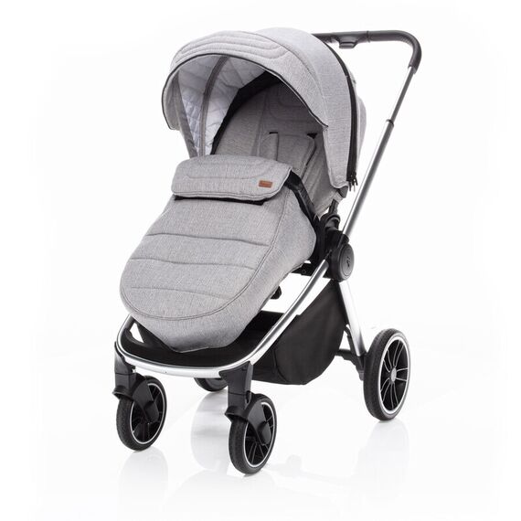 Carucior Zopa Move Silver Grey/Silver, Culoare: Gri  - ExclusivMAG.ro