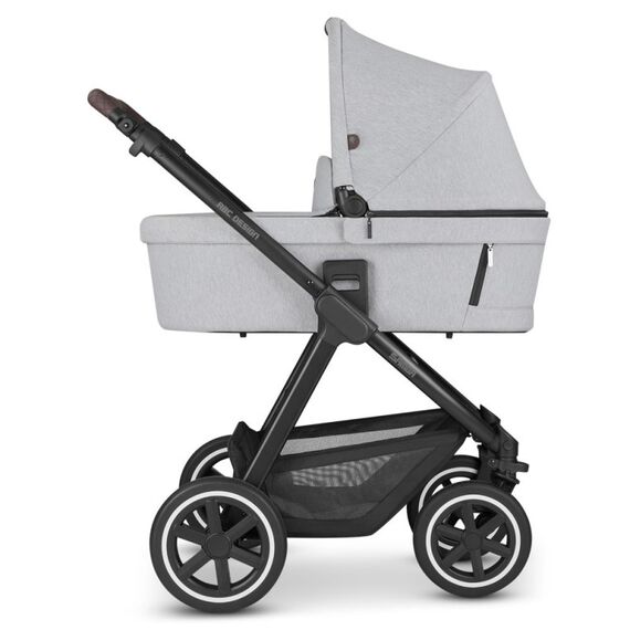 Carucior 2 in 1 Samba Mineral Fashion ABC Design, Culoare: Gri deschis - poza 3 - ExclusivMAG.ro