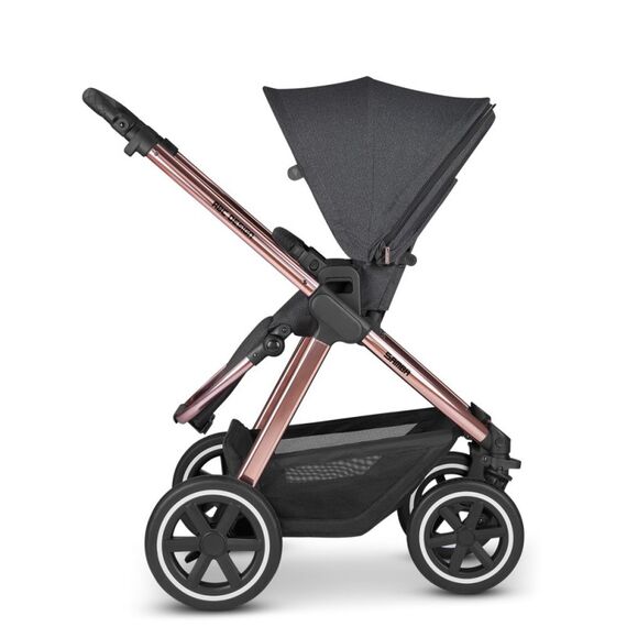 Carucior 2 in 1 Samba Bubble Diamond ABC Design, Culoare: Gri - poza 8 - ExclusivMAG.ro