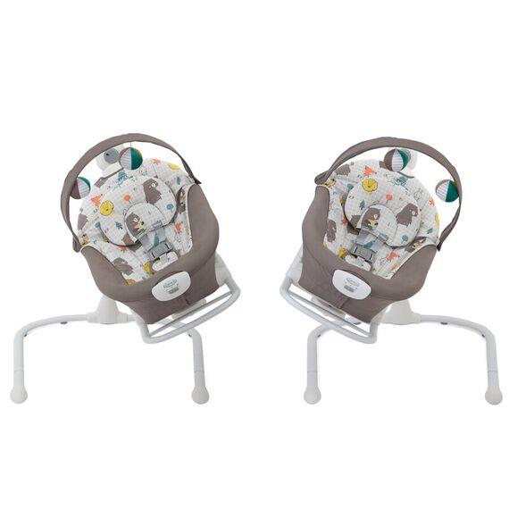 Balansoar Graco 2 in 1 Duet Sway Bear Tales - poza 5 - ExclusivMAG.ro