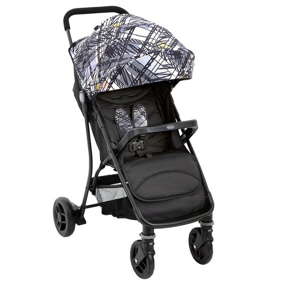 Carucior Graco Breaze Lite 2 Couture Graphite, Culoare: Gri/Negru  - ExclusivMAG.ro
