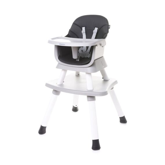 Scaun de masa transformabil booster 4Baby MASTER 6 in 1 Negru, Culoare: Negru  - ExclusivMAG.ro