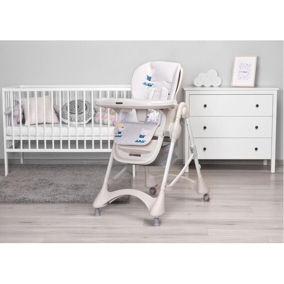 Scaun de masa Caretero MAGNUS Grey, Culoare: Gri deschis - poza 3 - ExclusivMAG.ro