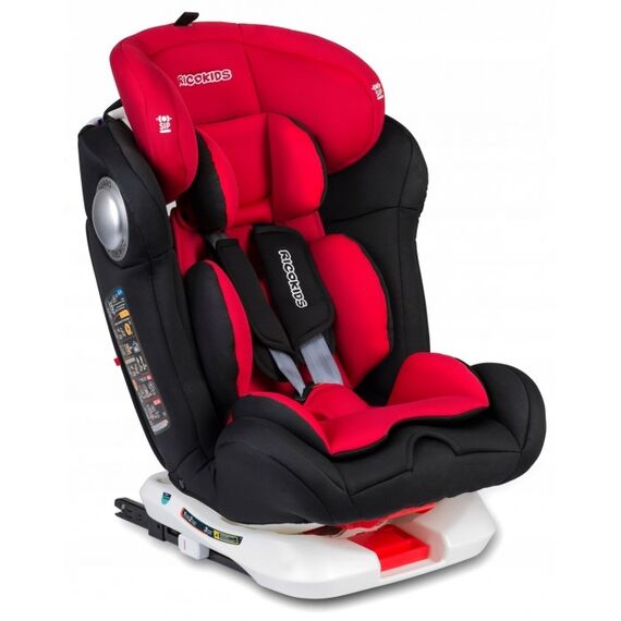 Scaun auto 0-36 kg cu Isofix Ricokids Spinway Pro 7111 Rosu  - ExclusivMAG.ro