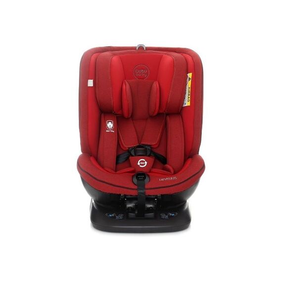 Scaun Auto Coto Baby Hevelius 360° Isofix 0-36 Kg Melange Red, Culoare: Rosu, Grupa: 0-36kg (0 luni - 12 ani)  - ExclusivMAG.ro