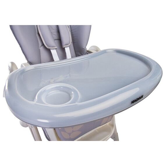 Scaun de masa Caretero MAGNUS Graphite, Culoare: Gri - poza 4 - ExclusivMAG.ro
